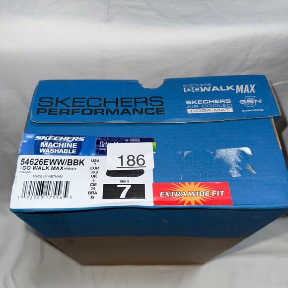 Skechers Performance Go Walk Max Air Cooled Goga Mat Men's Sz 7W - Picture 7 of 7